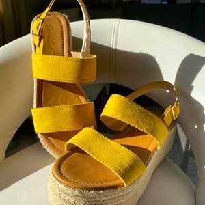 Thick wedge sandals